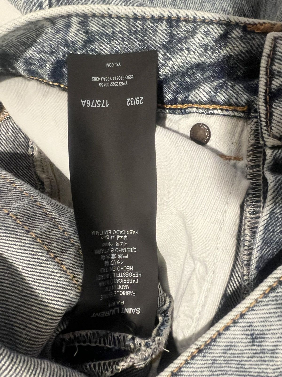 Saint Laurent Paris Saint Laurent men’s jeans. 29. $890 Size US 29 - 9 Thumbnail