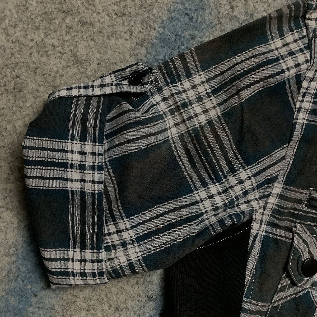 If Six Was Nine × KMRii × Le Grande Bleu (L.G.B.) Vintage Grangesta Standard Japan Mesh Punk Anarchy Poem Y2K Size US L / EU 52-54 / 3 - 11 Thumbnail
