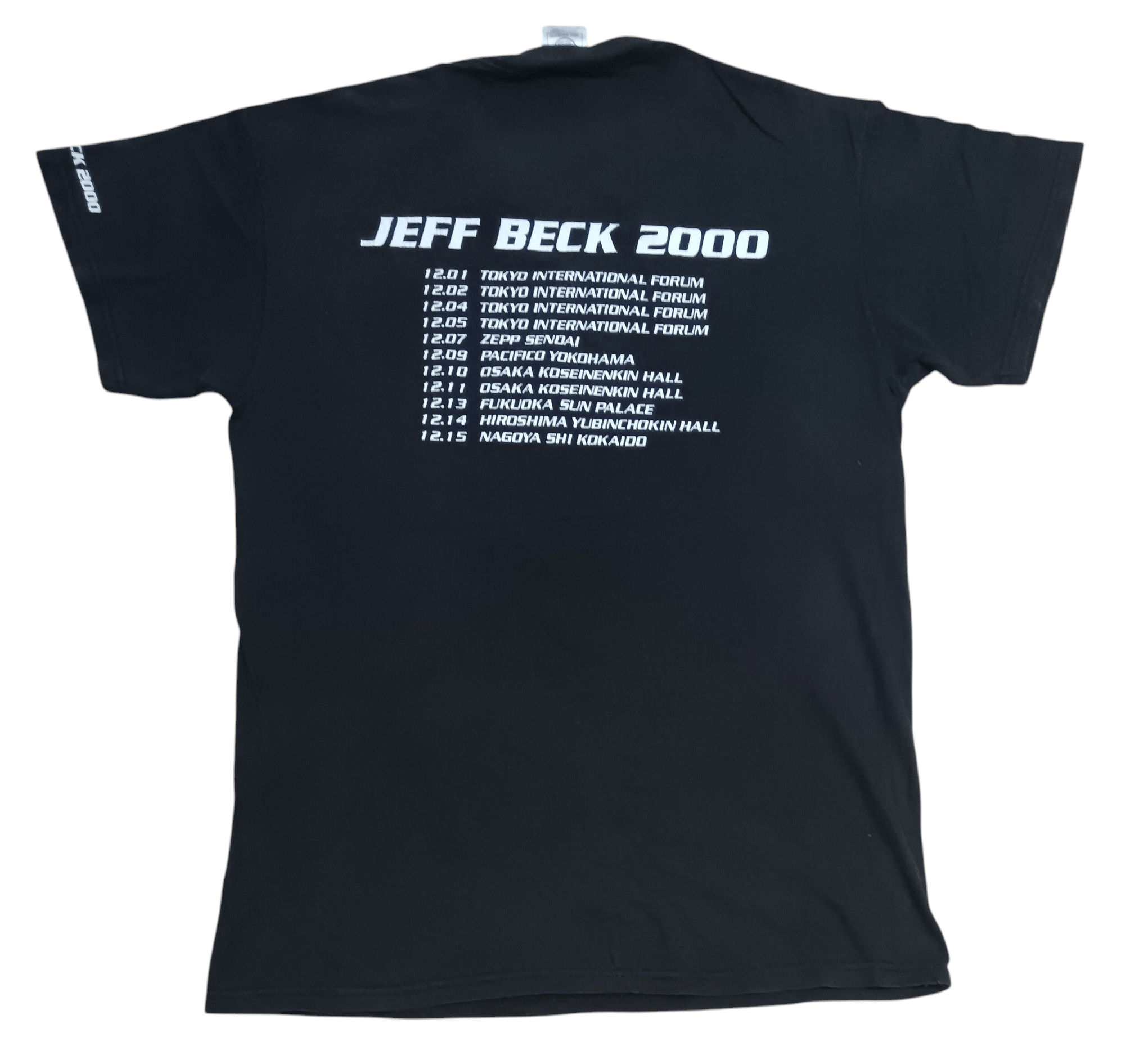 Band Tees VINTAGE Y2K JEFF BECK WIRED TOUR SHIRT Size US M / EU 48-50 / 2 - 3 Thumbnail