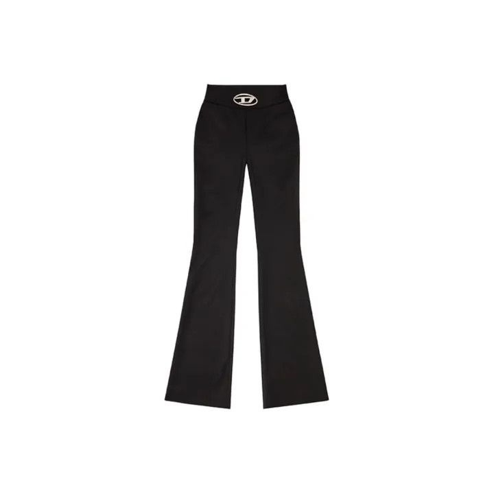 Diesel Diesel Oval-D High Waisted Flare Pants 0079 Size 42" / US 20 - 1 Thumbnail
