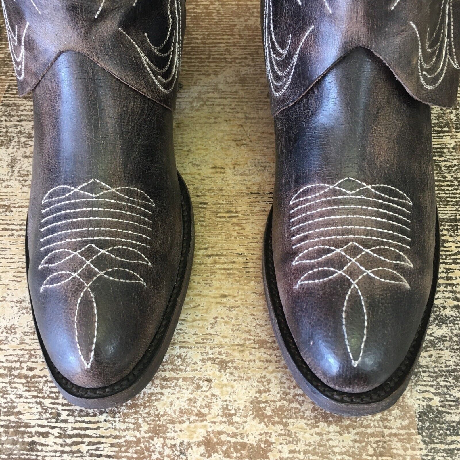 Old Gringo Old Gringo OG Brown Ankle Cowboy Boots Booties Womens 7.5 B Size US 7.5 / IT 37.5 - 8 Thumbnail