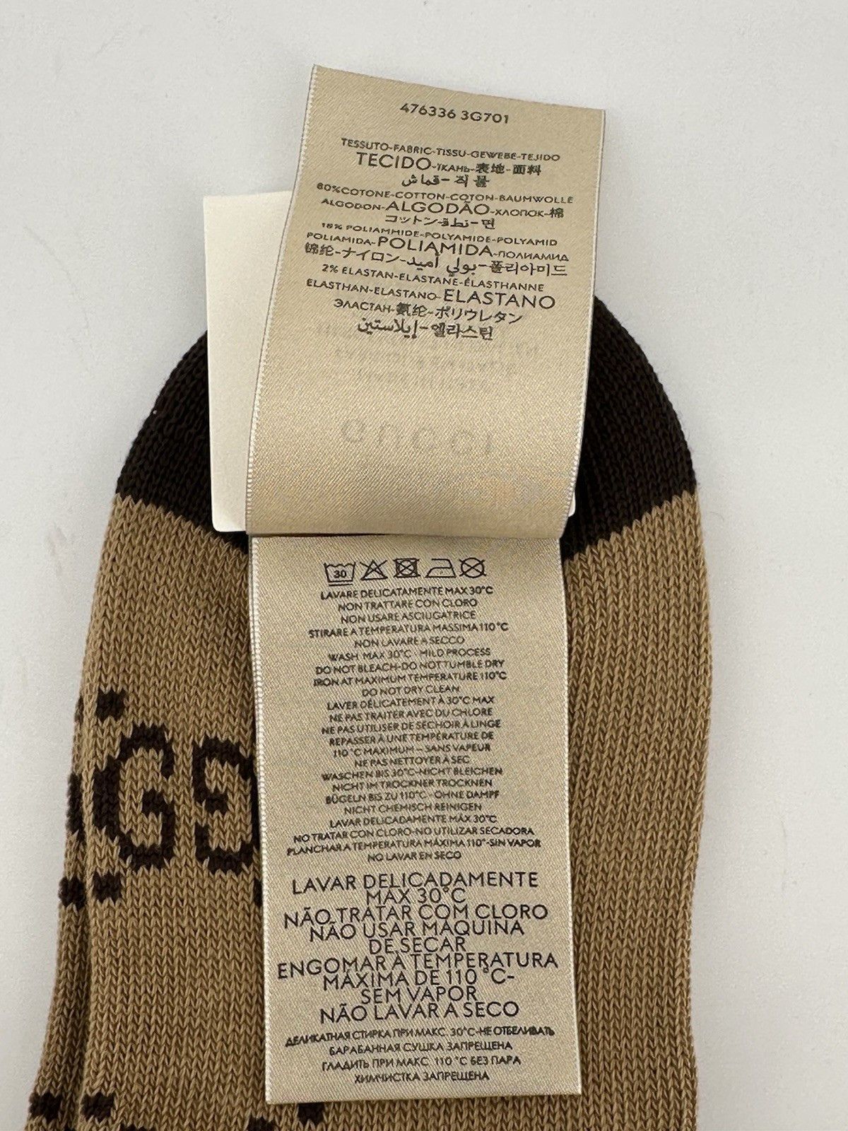 Gucci Size -S/36-37/US-6-7 New Gucci Socks Size ONE SIZE - 9 Thumbnail