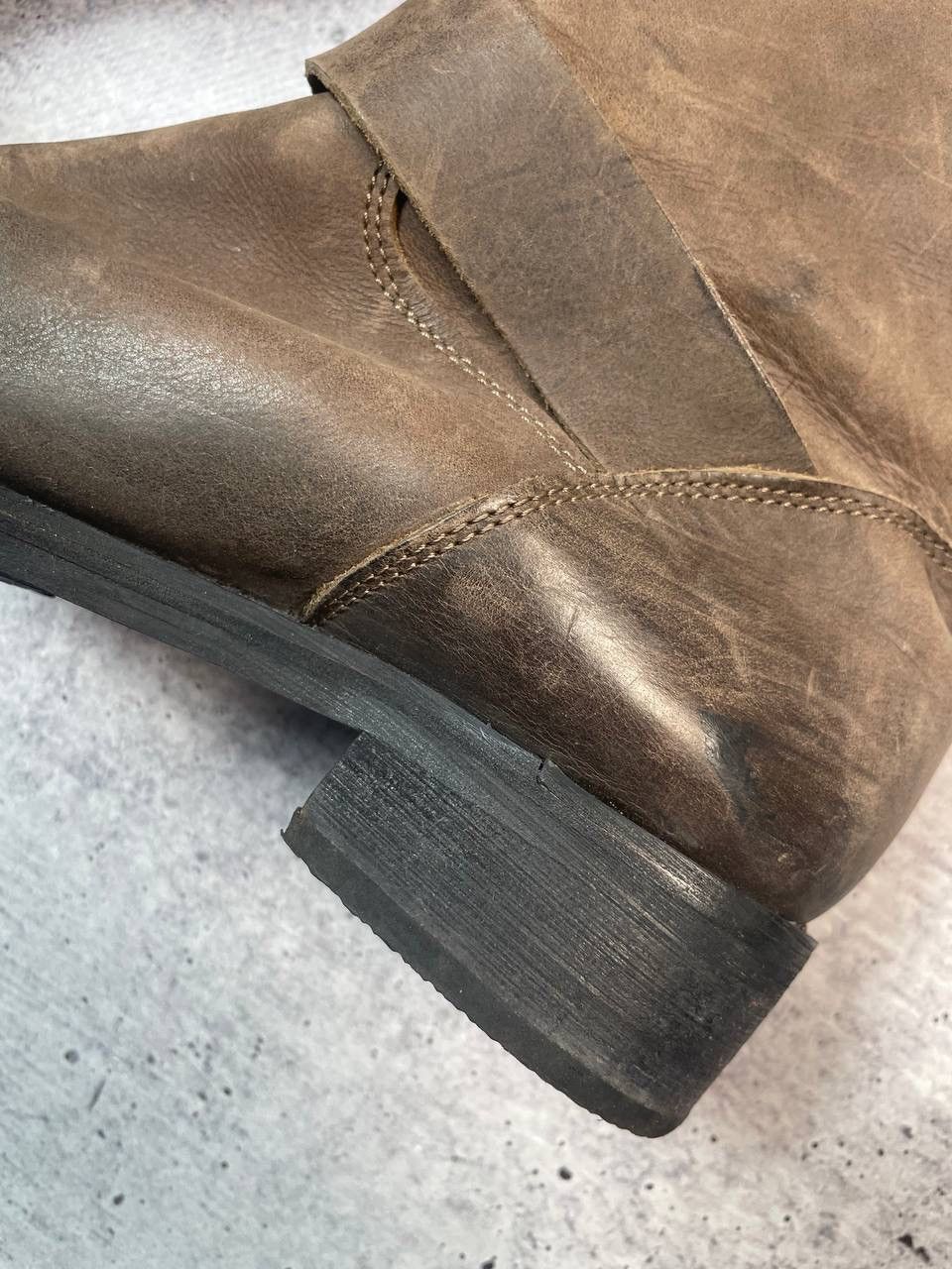 A.S.98 Vintage AS98 Airstep Guidi Style Belt Biker High Boots Y2K Size US 6 / IT 36 - 5 Thumbnail