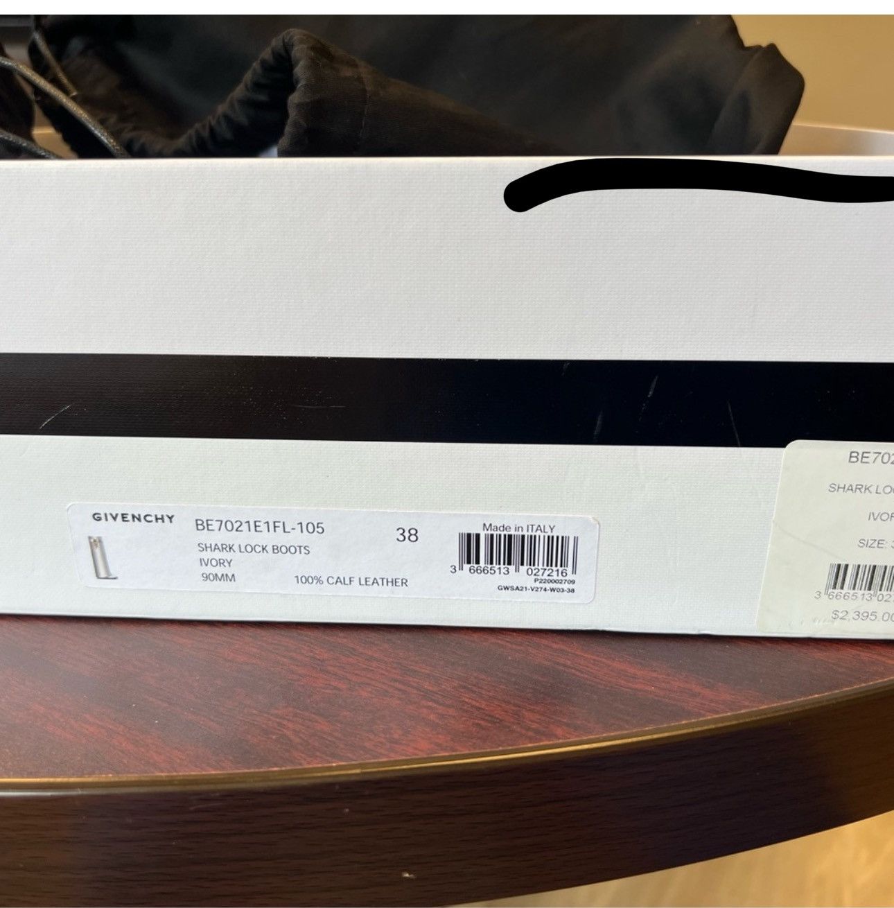 Givenchy White Givenchy shark boots Size US 8 / IT 38 - 7 Thumbnail