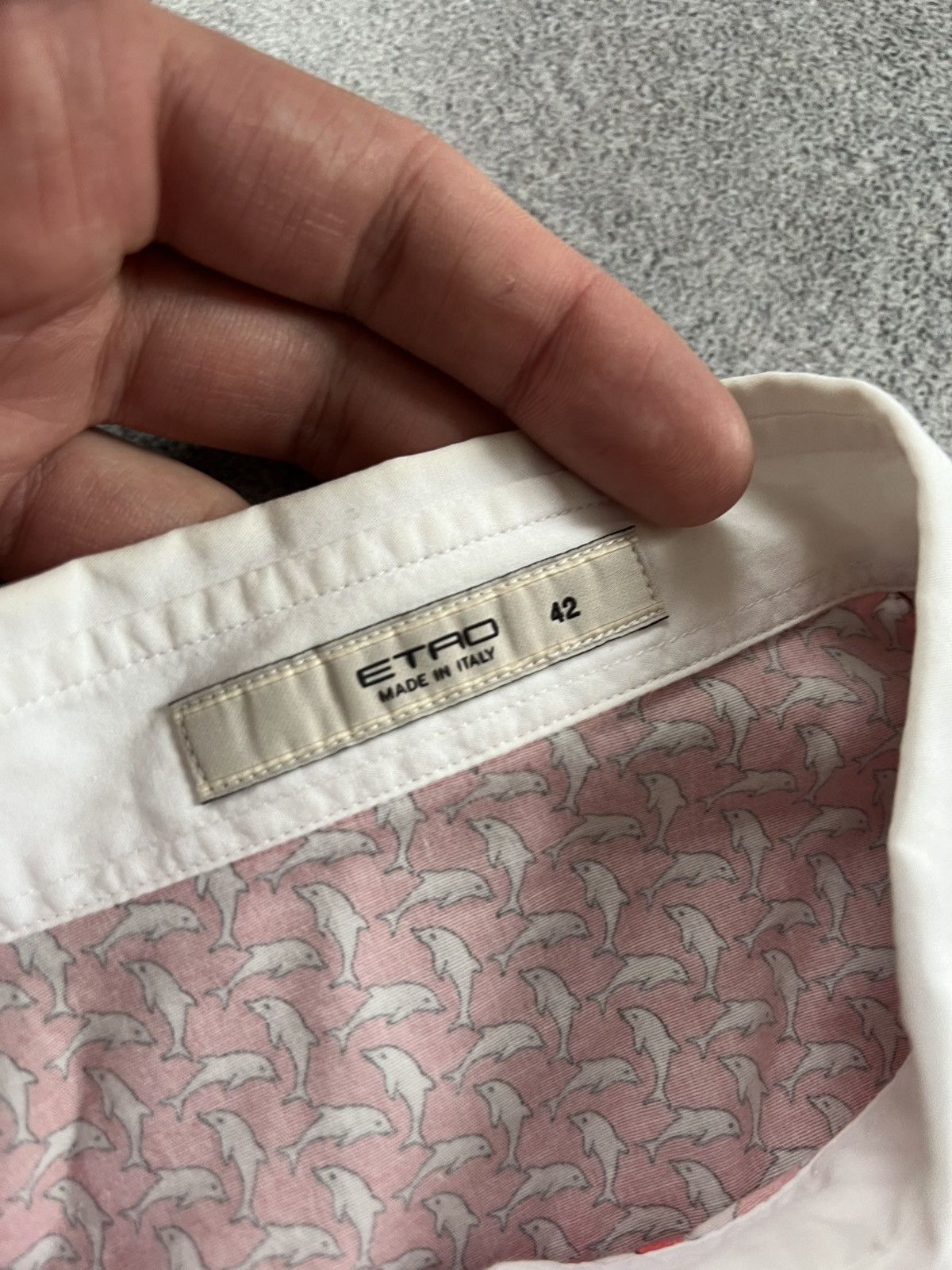 Etro Etro Pink Printed Button Shirt Long Sleeve Shirt Top Size 42 Size M / US 6-8 / IT 42-44 - 8 Thumbnail