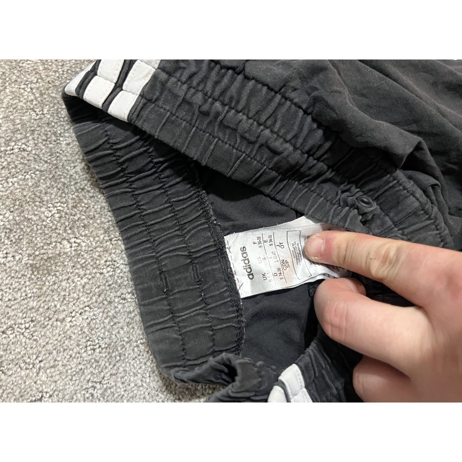 Adidas Adidas Sweatpants Women Black Training Pant Small 8-10 Women No Drawstring Size 28" / US 6 / IT 42 - 5 Thumbnail