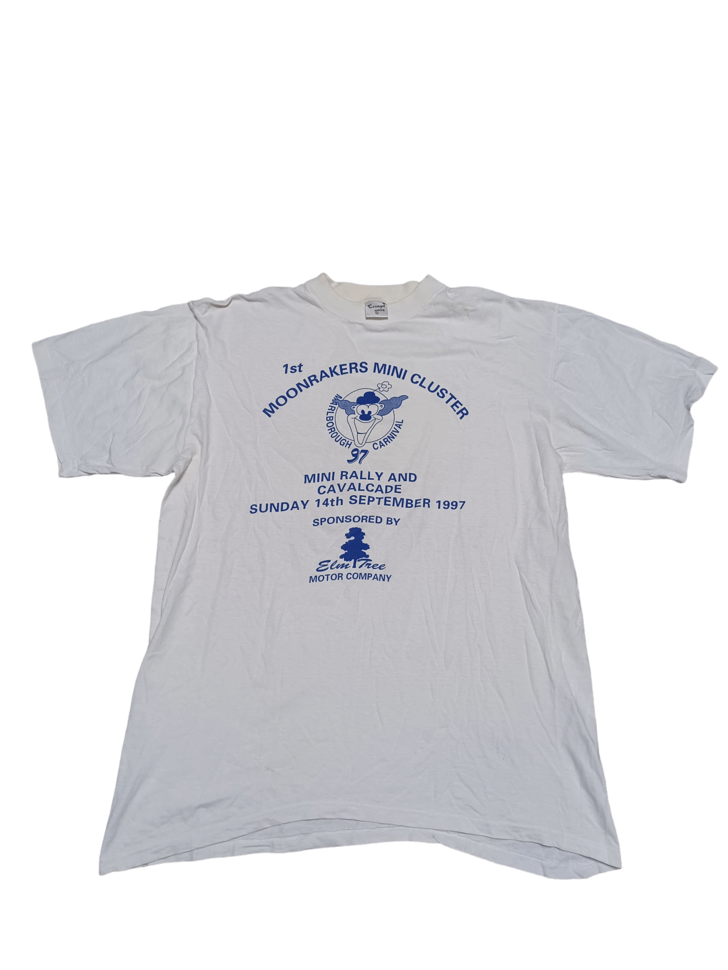 Vintage 1997 VINTAGE ESCAPE RALLY AND CAVALCADE TEE Size US XL / EU 56 / 4 - 1 Thumbnail