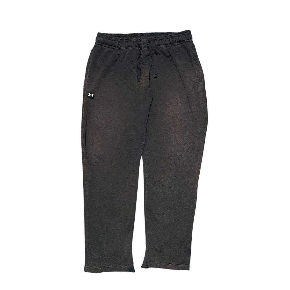 Under Armour Vintage Faded Black Thrashed Under Armour Sweatpants Size XL Size US 38 / EU 54 - 1 Thumbnail