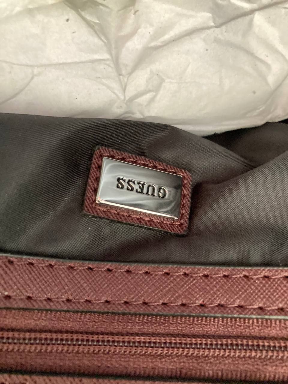Guess Guess Donohue Wine red Shoulder Bag Size ONE SIZE - 11 Thumbnail