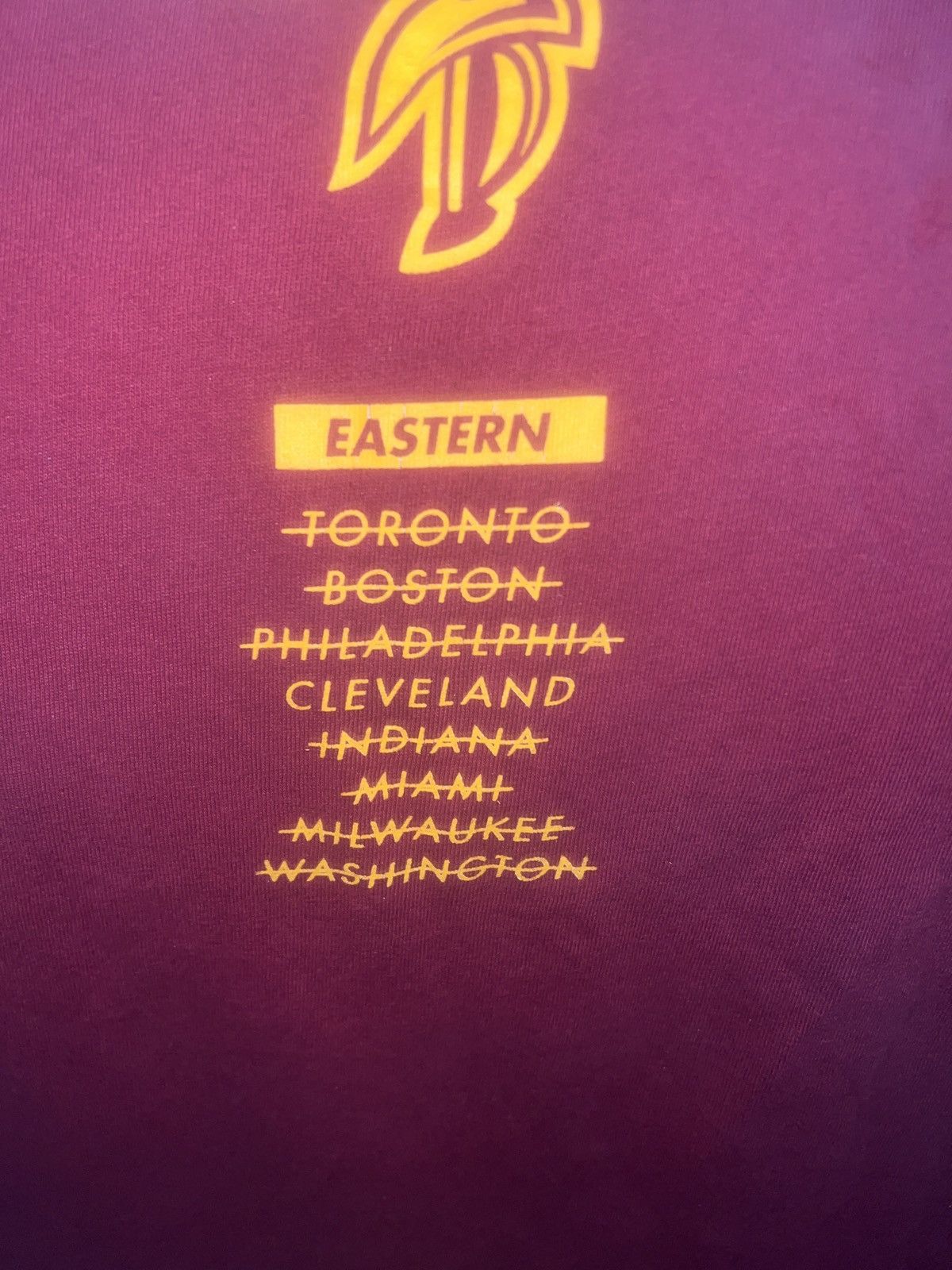 Nike Nike Dri-Fit NBA 2018 Finals Cleveland Cavaliers The Land T Size US XXL / EU 58 / 5 - 10 Thumbnail