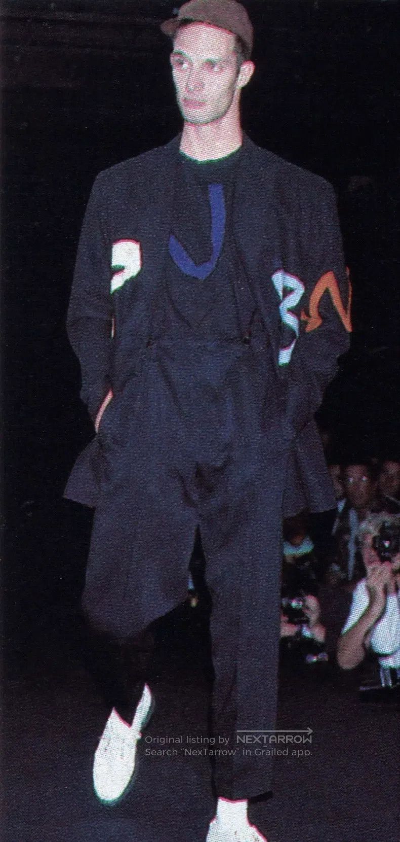 Yohji Yamamoto Yohji Yamamoto 1990ss Patch Hand Sewn Letter Jacket Size US S / EU 44-46 / 1 - 1 Thumbnail