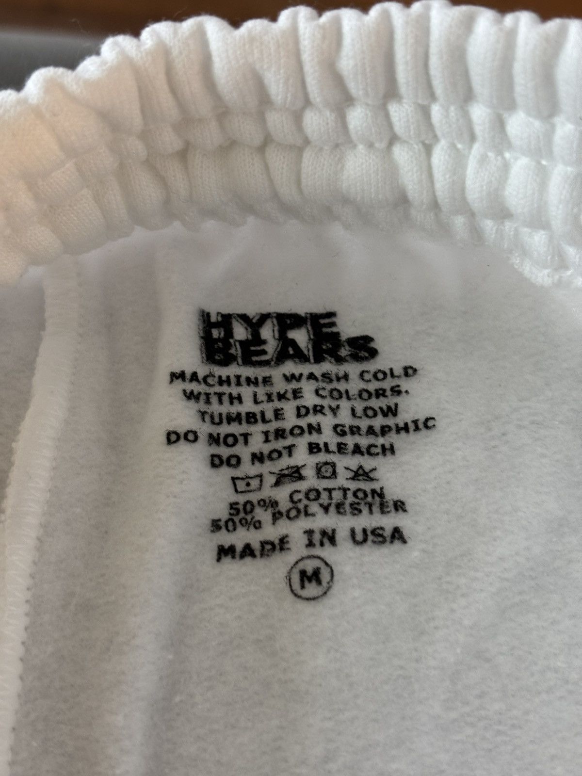 Other Women’s HYPE BEARS White Drawstring Sweatpants - Sz: Medium Size 24" / US 00 / IT 34 - 5 Thumbnail
