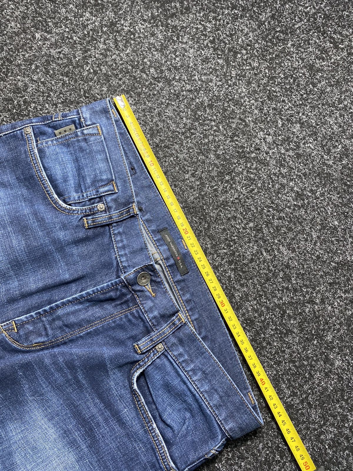 John Varvatos × Vintage Designer John Varvatos Usa Skinny Denim Mens Jeans Opium Size US 32 / EU 48 - 9 Thumbnail