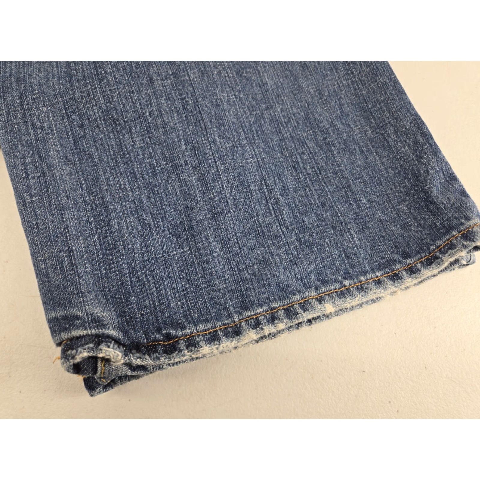 Lucky Brand Lucky Brand Jeans Men's Straight Leg 38x33 Blue Dark Stone Wash Regular Inseam 33 5-Pocket Denim Logo Gift? Size US 38 / EU 54 - 2 Thumbnail