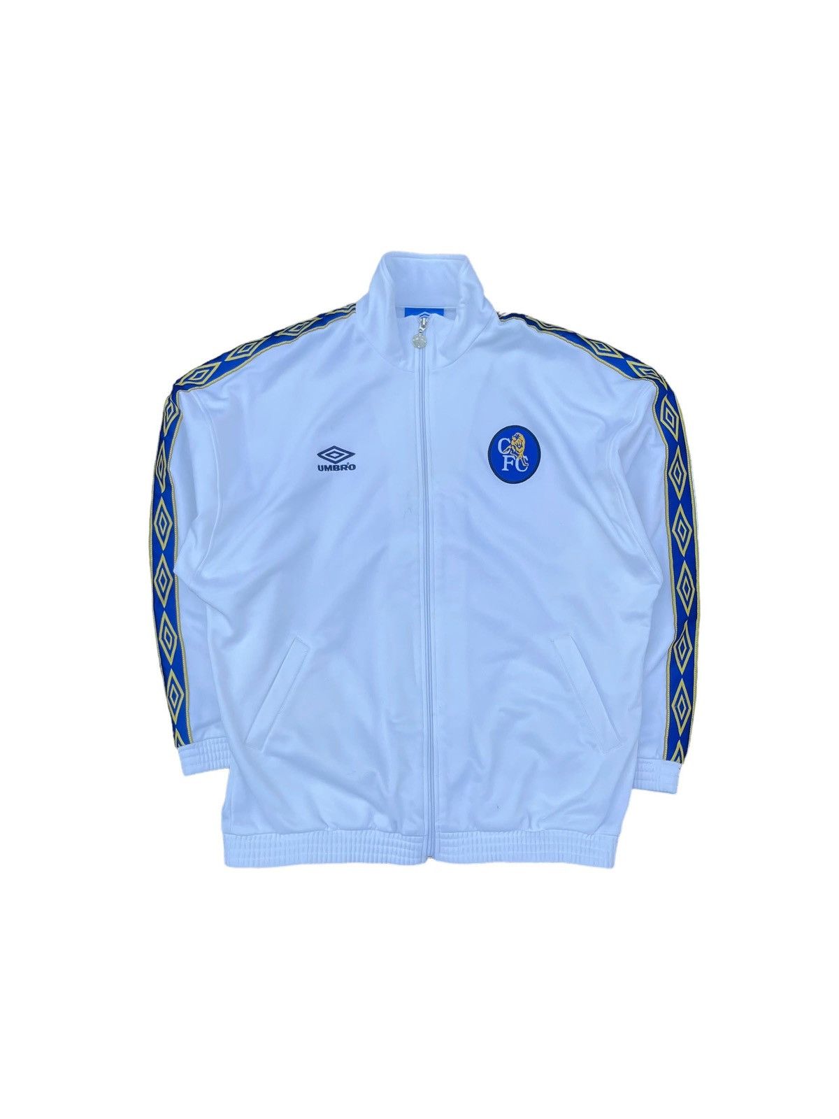 ChelseaFC Umbro ジャージ 1996-97 Chelsea Umbro Track Jacket - 8/10 - (M.Boys)