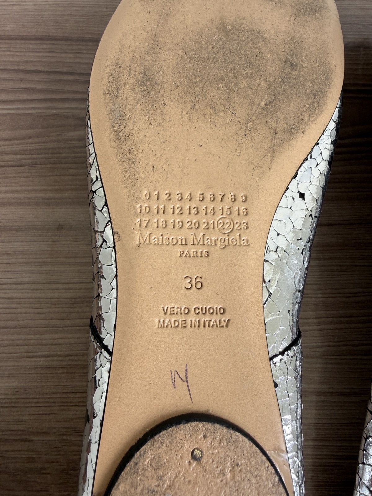 Maison Margiela Broken mirror tabi ballet flats Size US 6 / IT 36 - 16 Thumbnail