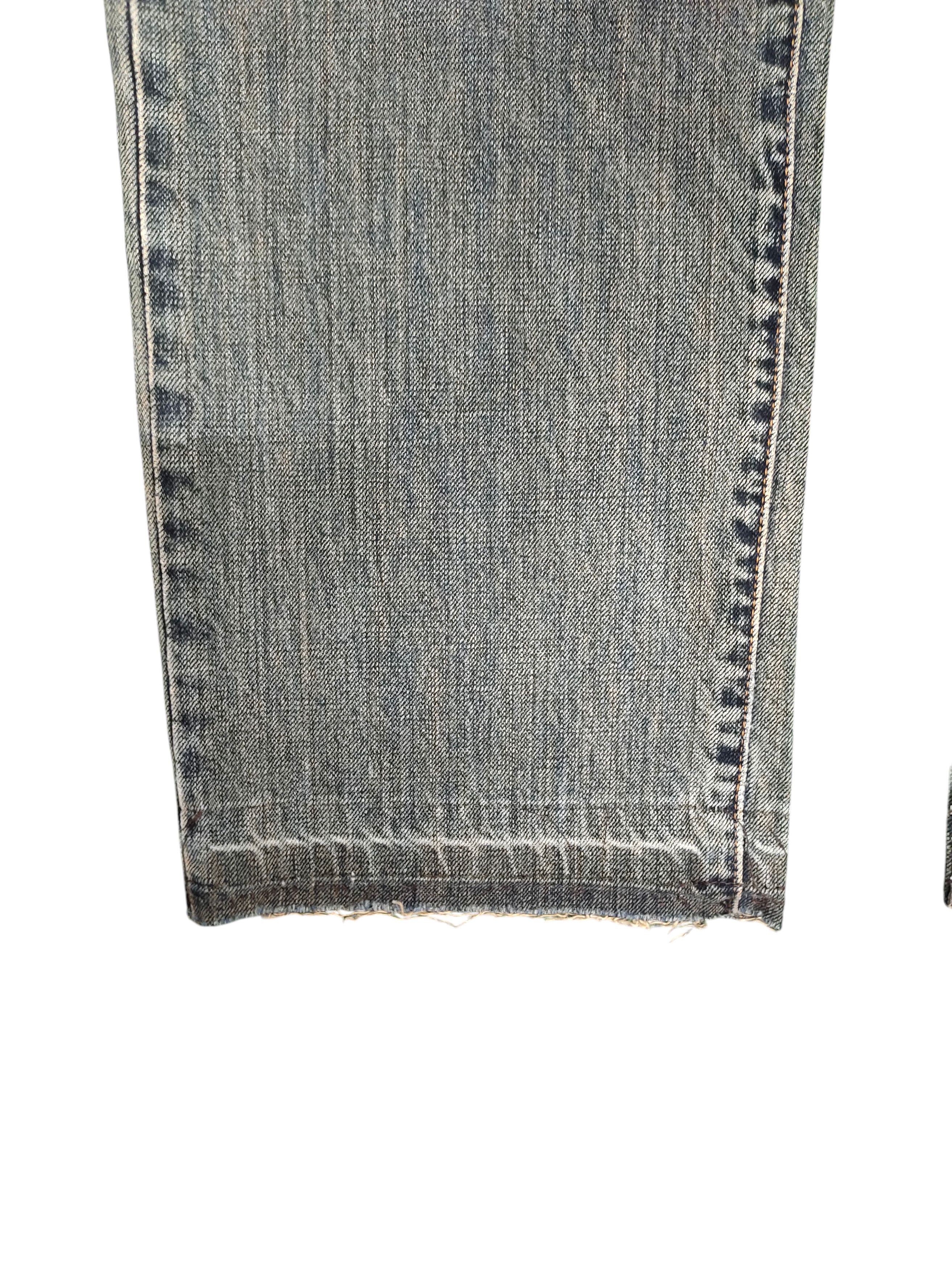 Comme des Garcons × Undercover Vintage Wrangler Japan Clawmark Distress Faded Denim Jeans Size US 32 / EU 48 - 6 Thumbnail