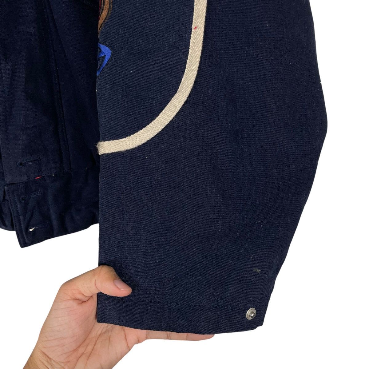 Jean Charles De Castelbajac 💥JEAN CASTELBAJAC NAVY MUSIC EMBROIDERY JACKET Size US M / EU 48-50 / 2 - 13 Thumbnail