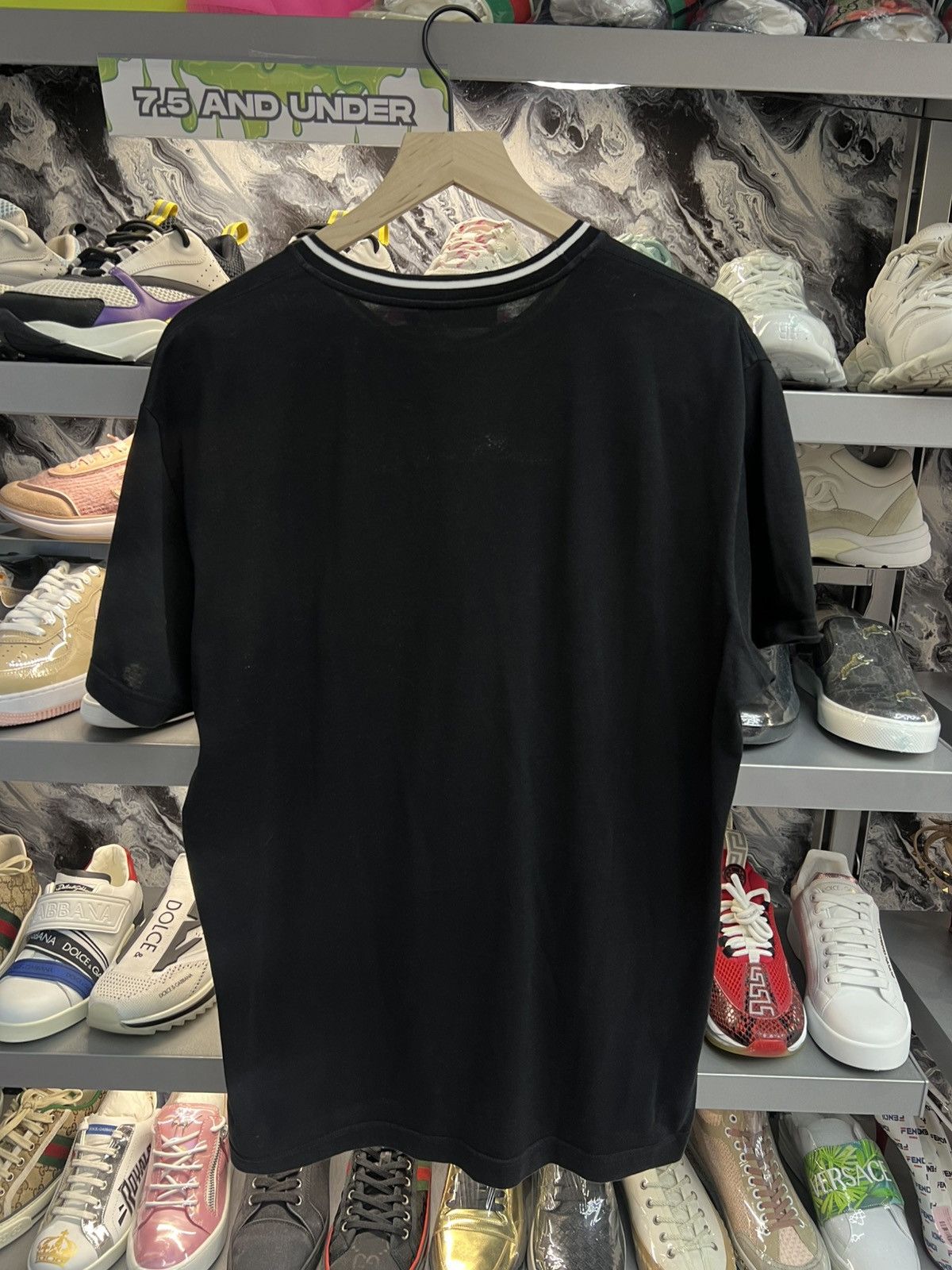 Dolce & Gabbana Dolce & Gabbana Black Tee Shirt Size US L / EU 52-54 / 3 - 2 Thumbnail