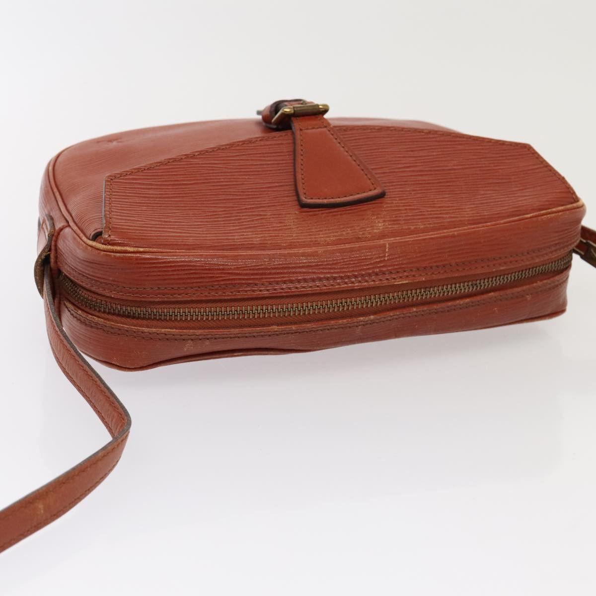 Louis Vuitton LOUIS VUITTON Epi Jeune Fillemm Shoulder Bag Brown M52153 Size ONE SIZE - 6 Thumbnail
