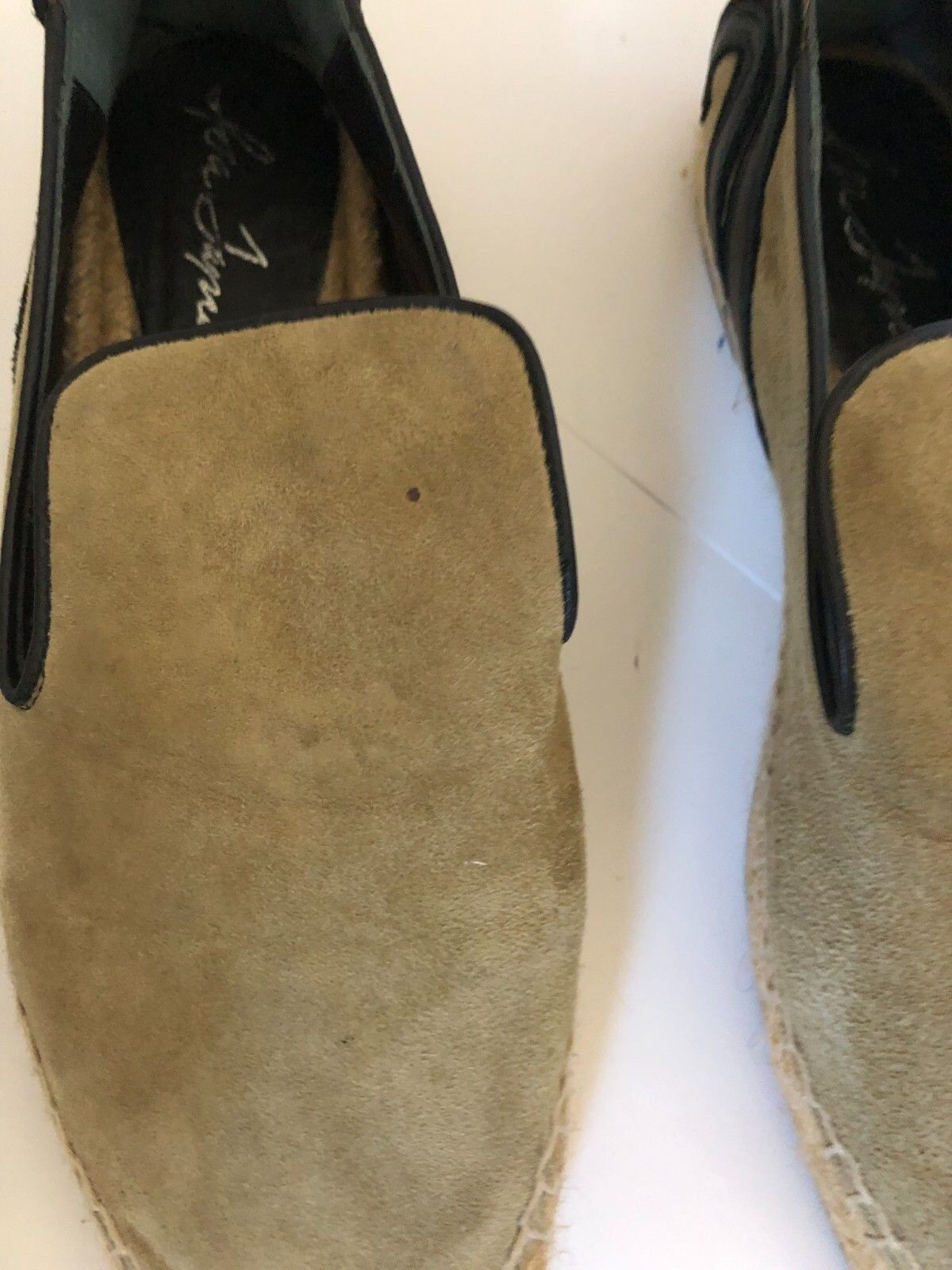 Other Isa Tapia Camel Suede Black Leather Espadrille Shoes 39 EU Size US 9 / IT 39 - 4 Thumbnail