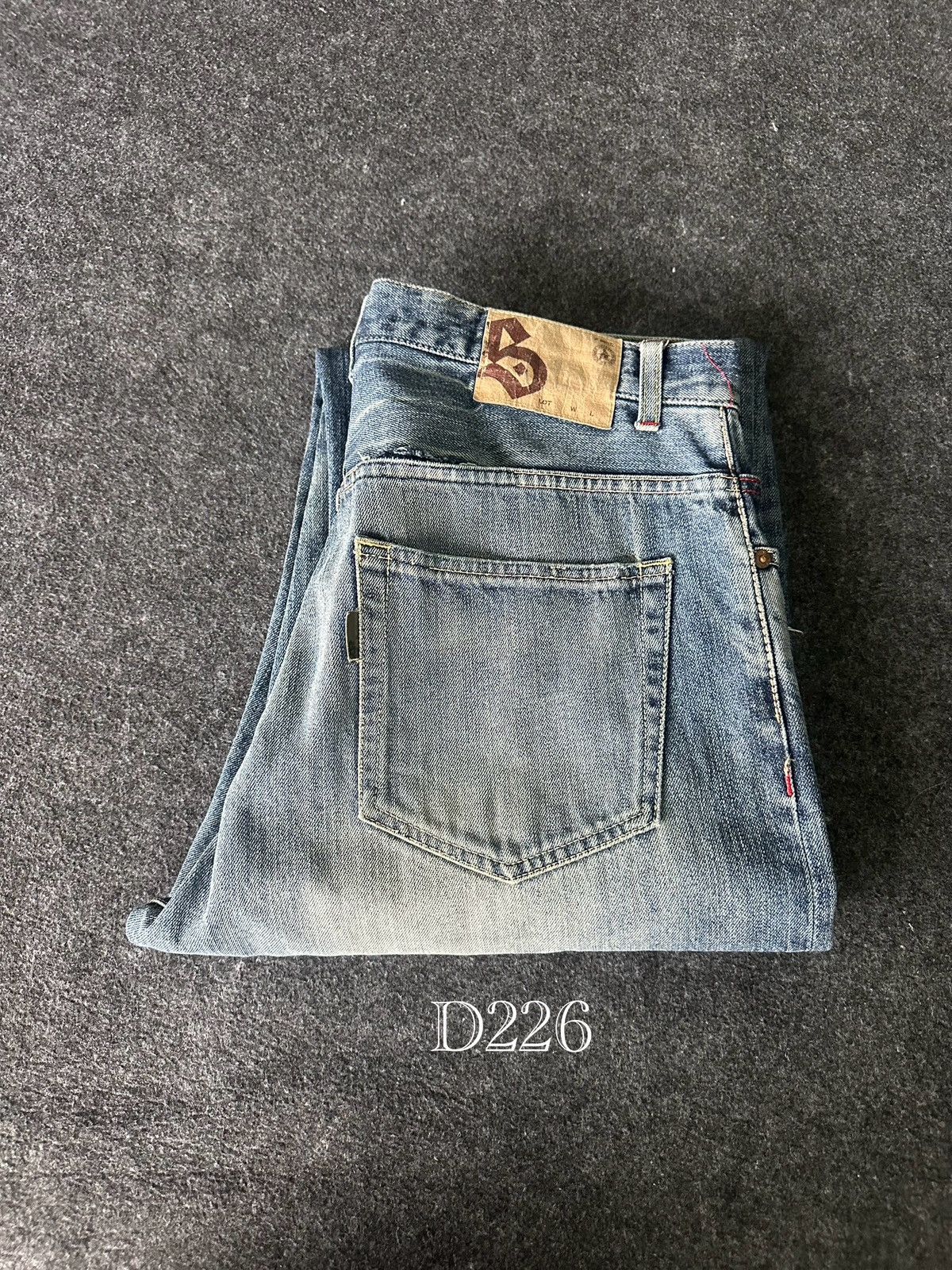 JNCO Baggy Scanner Fundamental Japan Denim 34x30 D226 Size US 34 / EU 50 - 23 Thumbnail