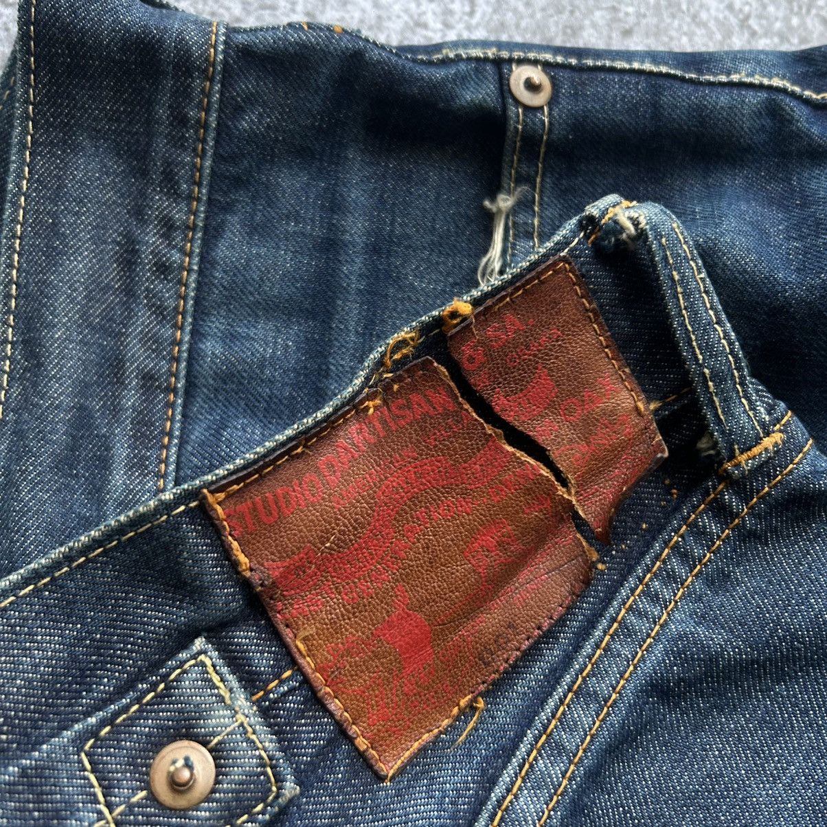 Studio D'Artisan VTG STUDIO D’ARTISAN SD-D01 SELVEDGE DENIM Size US 29 - 4 Thumbnail