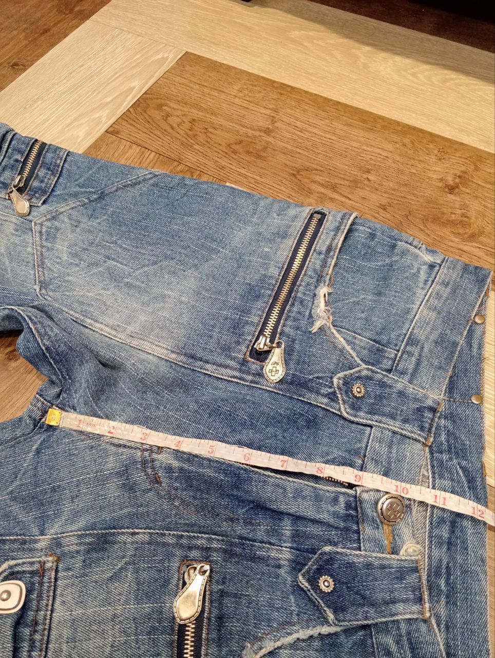 Seditionaries BERNINGS SHO JAPAN MULTIPOCKET FLARED JEANS Size US 30 / EU 46 - 20 Thumbnail