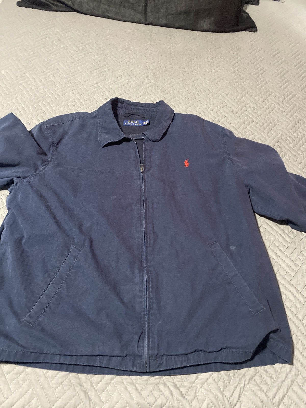 Polo Ralph Lauren × U.S. Polo Assn. navy polo light weight jacket Size US XXL / EU 58 / 5 - 1 Thumbnail