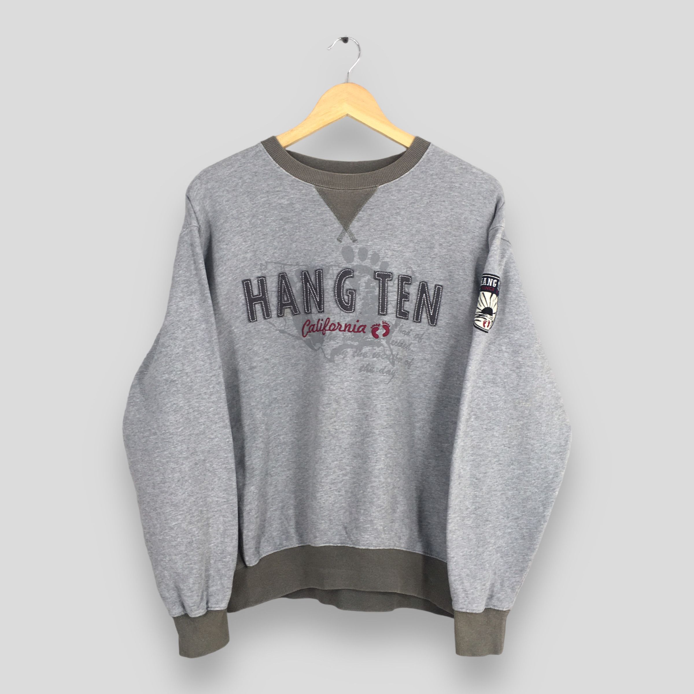 Hang Ten Vintage Hang Ten California Sweatshirt Large Size US L / EU 52-54 / 3 - 1 Thumbnail
