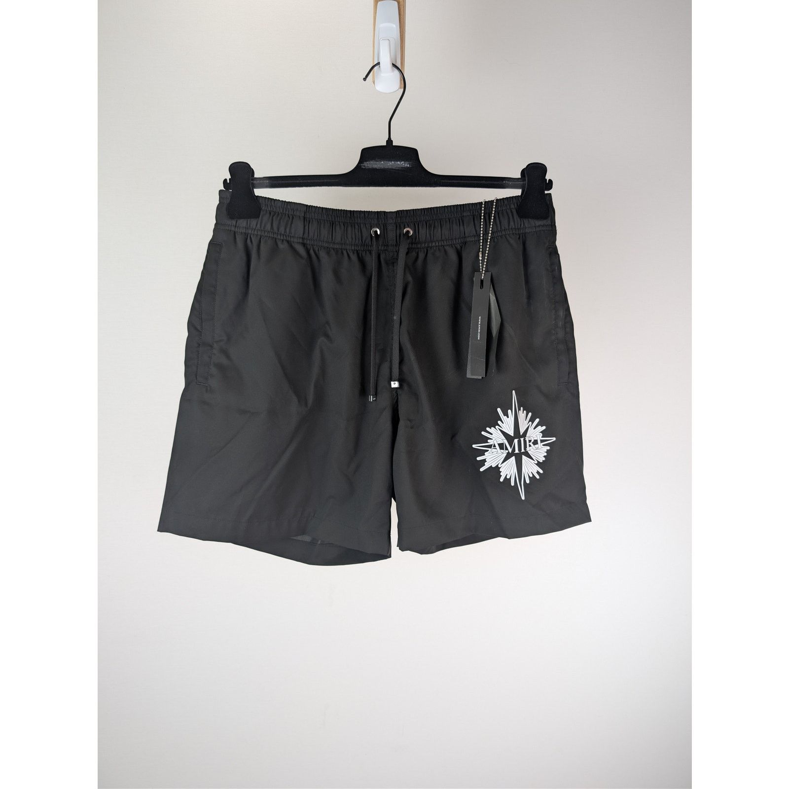 Amiri o1rshd1 Starburst Swim Trunk Short in Black Size US 34 / EU 50 - 1 Thumbnail