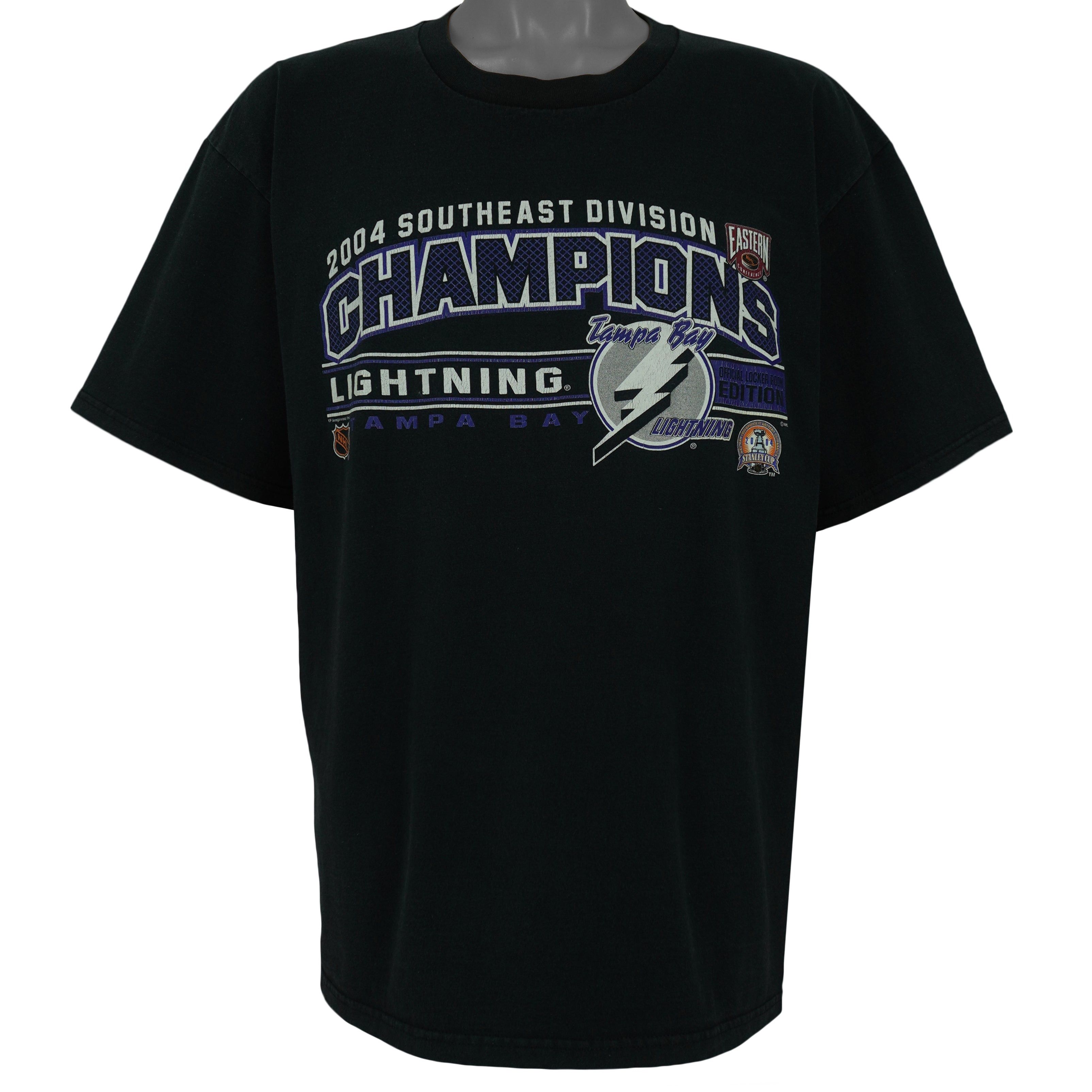 Lee NHL - Tampa Bay Lightning, Stanley Cup T-Shirt 2004 X Size US XL / EU 56 / 4 - 1 Thumbnail
