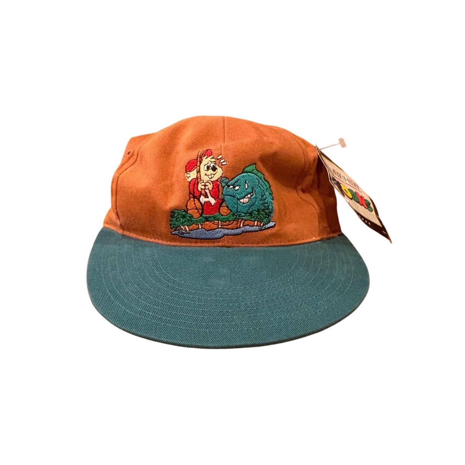 American Needle Vintage 90s American Needle Alvin & The Chipmunks Fishing St Size ONE SIZE - 1 Thumbnail