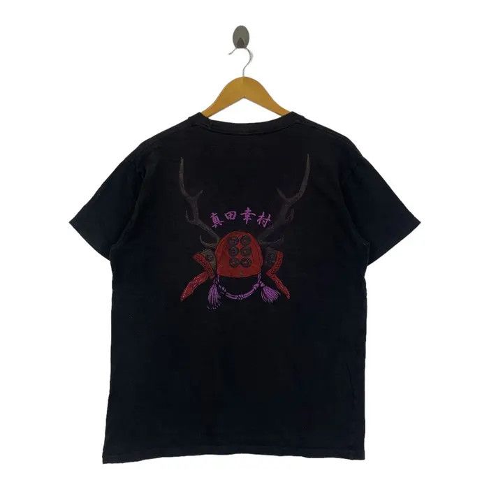 Vintage ANIME YUKIMURA SANADA Samurai Warrior Tee Shirt Size US L / EU 52-54 / 3 - 1 Thumbnail