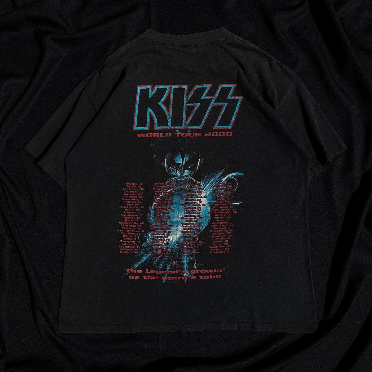 Band Tees × Vintage Kiss The Farewell Tour 2000 Size US M / EU 48-50 / 2 - 2 Thumbnail