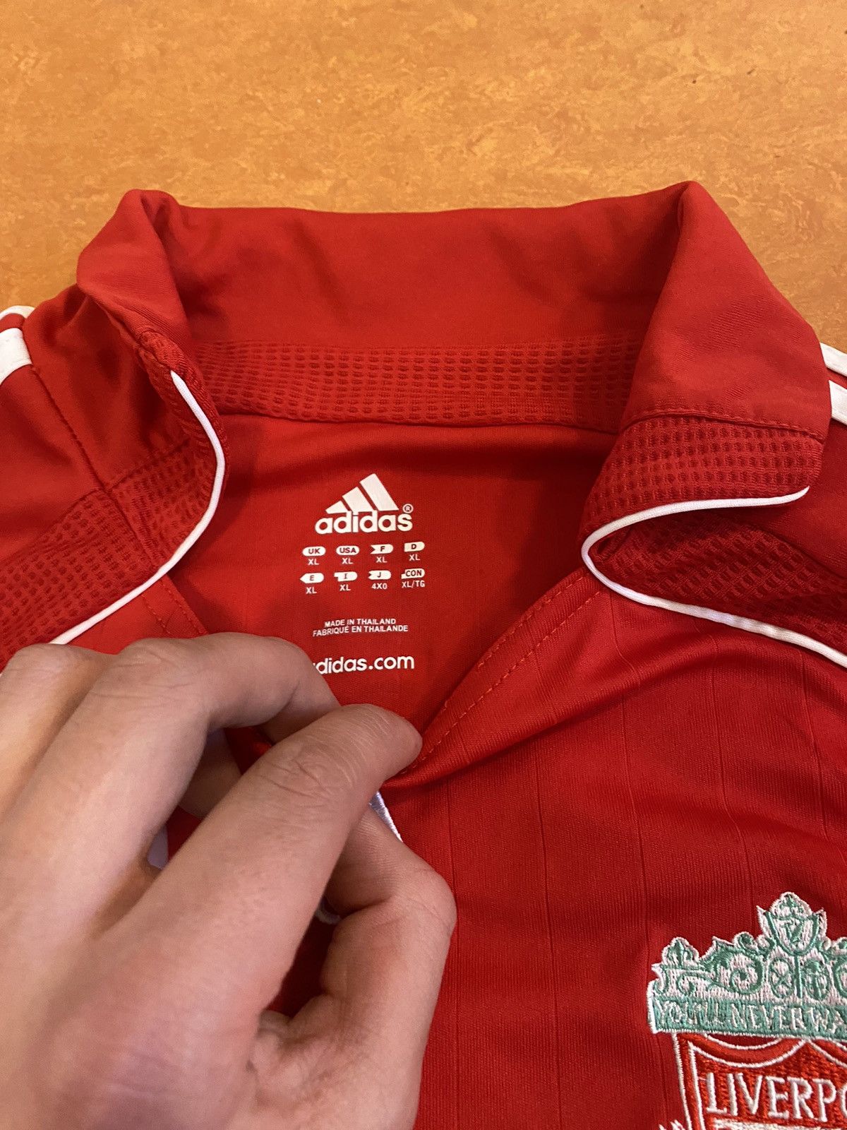Torres Liverpool 2008 2009 PLAYER ISSUE Away Soccer Jersey M