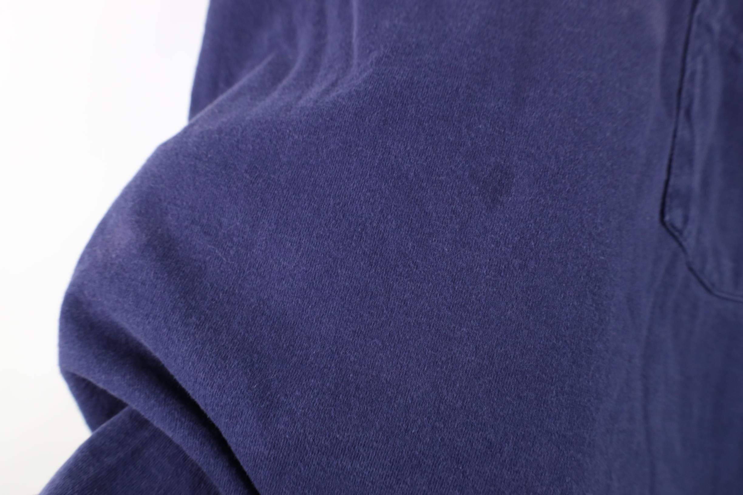 Vintage Vintage 90s Streetwear Heavyweight Pocket T-Shirt Blue Size US XXL / EU 58 / 5 - 6 Thumbnail