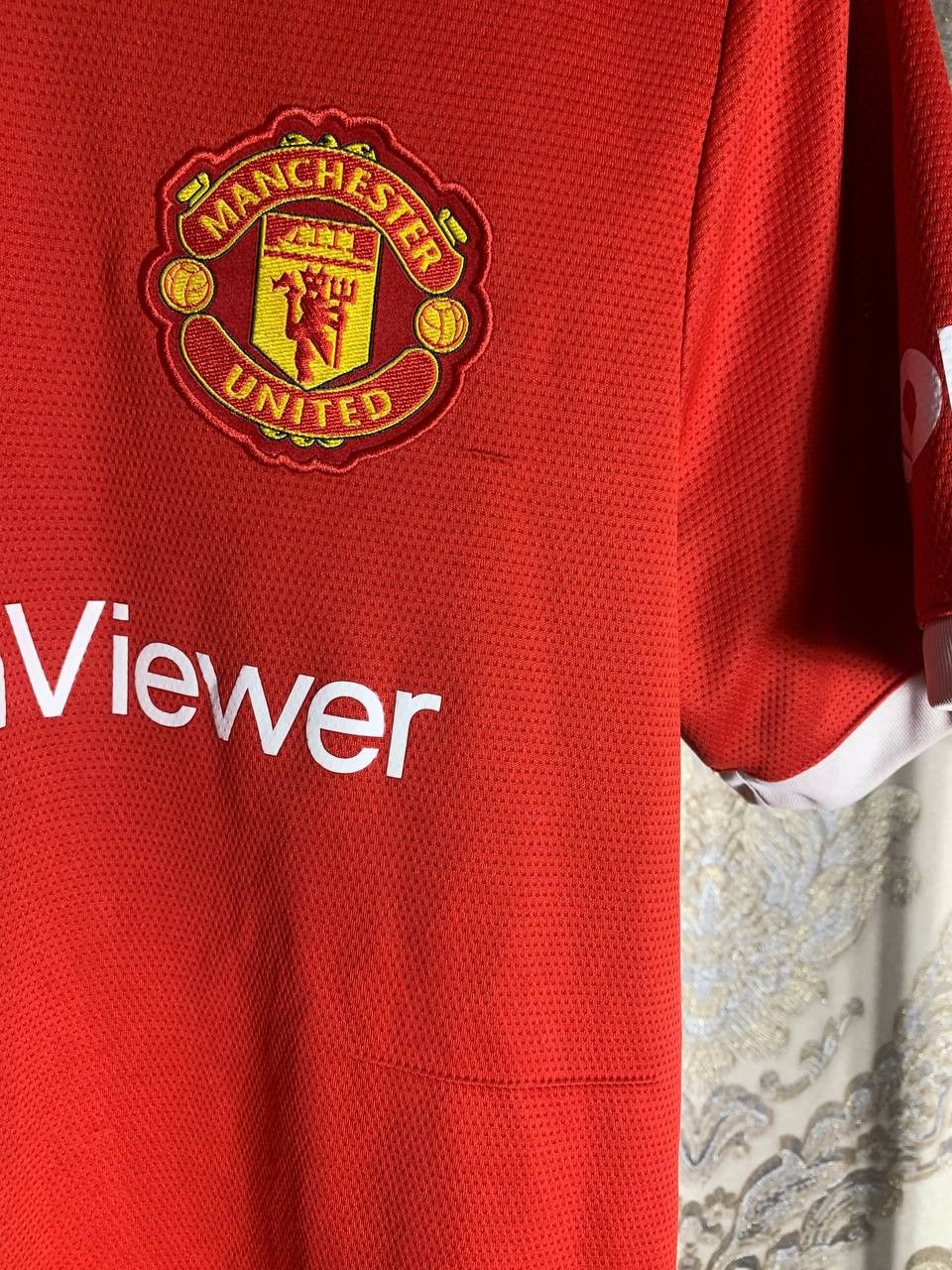 Adidas Vintage Adidas FC Manchester United England Soccer Jersey Size US L / EU 52-54 / 3 - 7 Thumbnail