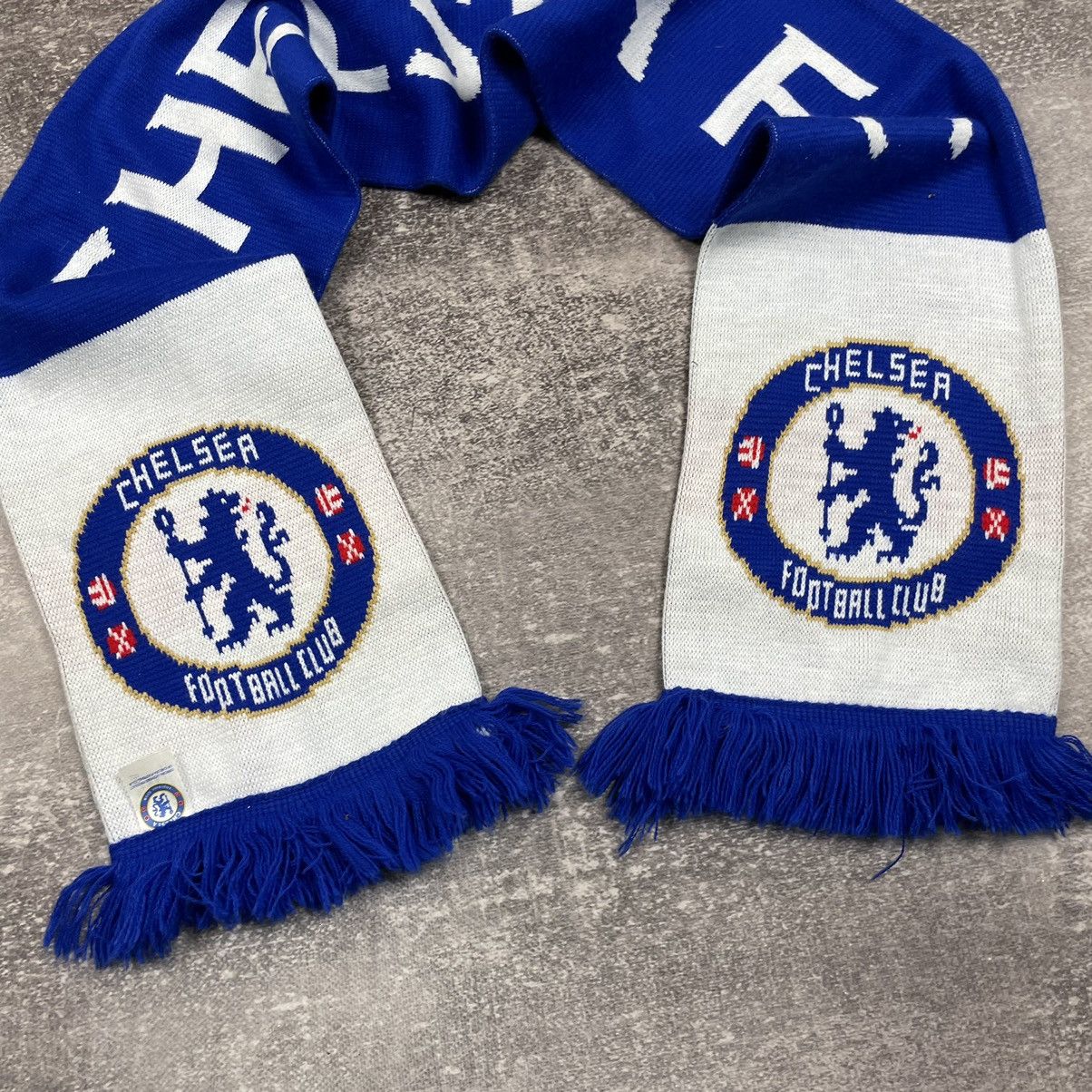 Chelsea Soccer Chelsea 10‘s Football Acrylic Scarf Size ONE SIZE - 2 Thumbnail