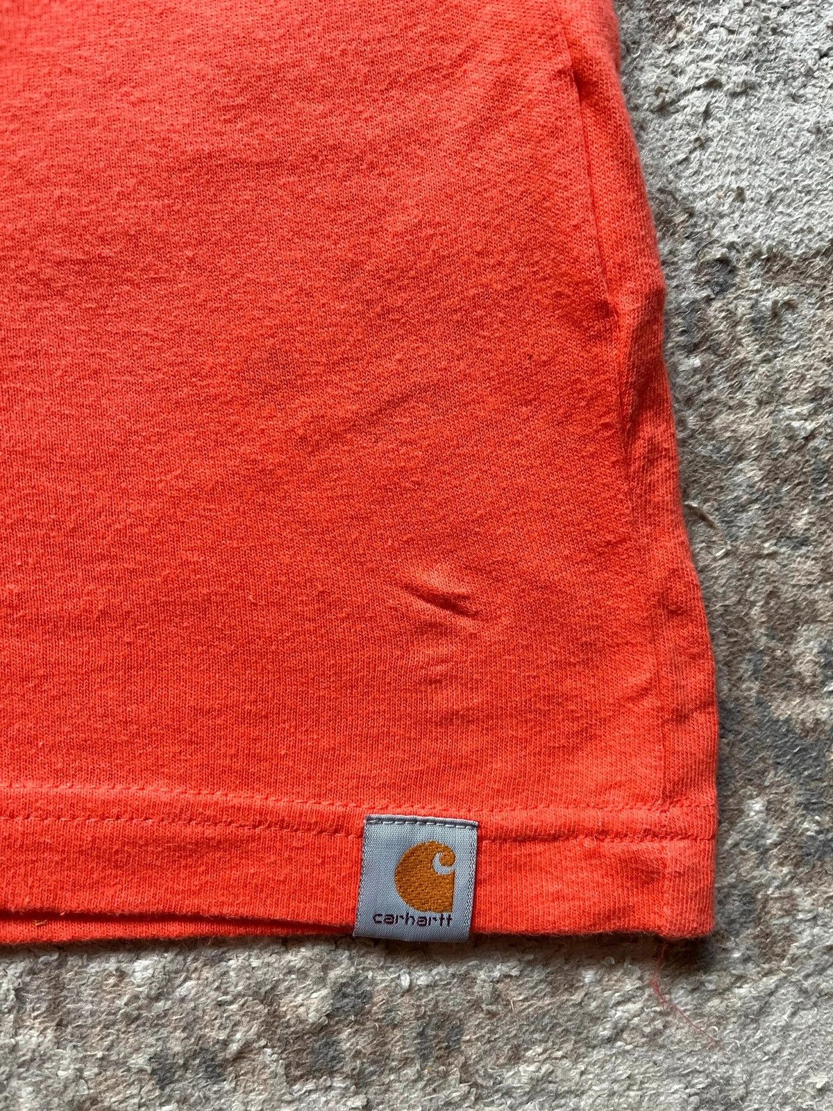 Carhartt Carhartt Sz XL 2020 Spring Fishing Print Orange T-Shirt Rare Size US XL / EU 56 / 4 - 3 Thumbnail