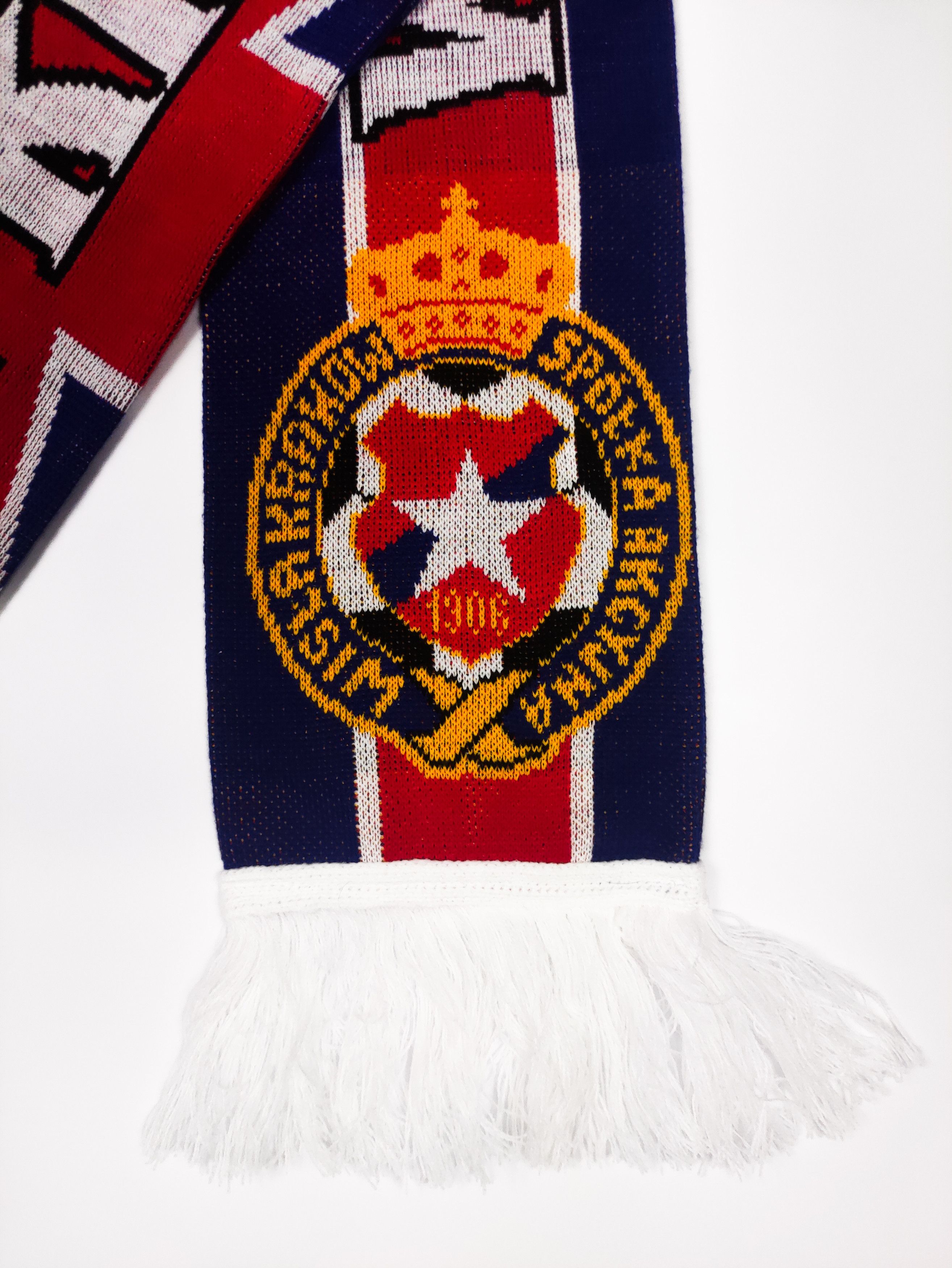 Other Wisla Krakow United Kingdom UK Scarf Hooligans Ultras Polen Size ONE SIZE - 5 Thumbnail