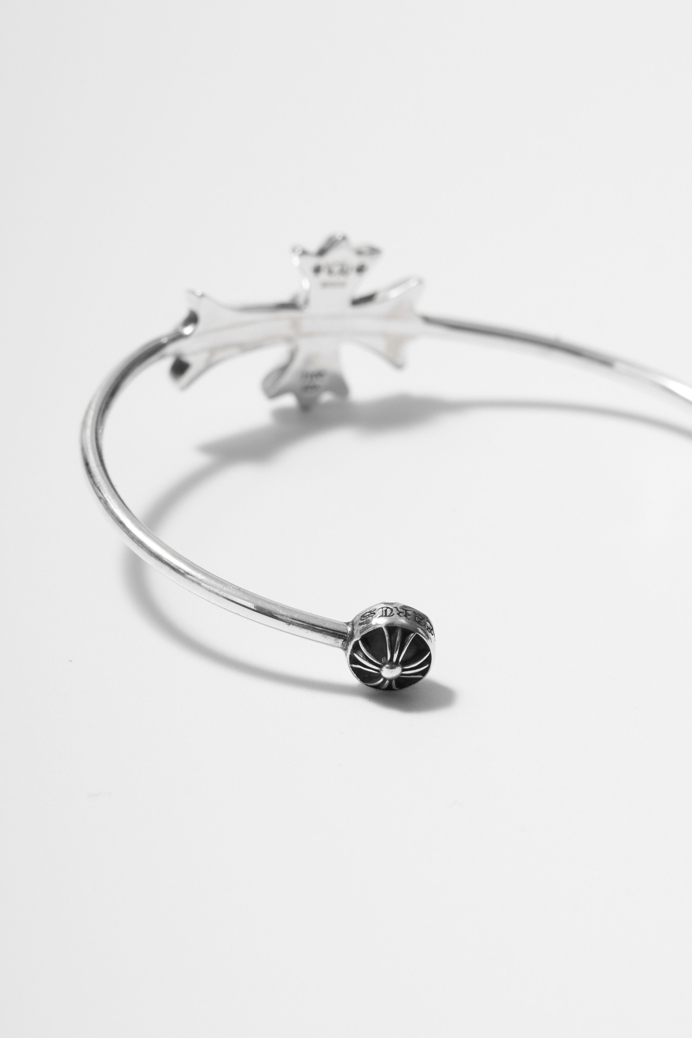 Chrome Hearts Chrome Hearts Cross Cuff silver Size ONE SIZE - 3 Thumbnail