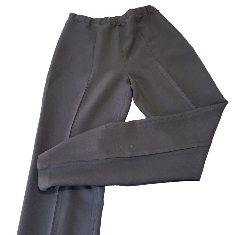 Designer CT1449 1.State Black Pant with Ankle Split Size 30" / US 8 / IT 44 - 1 Thumbnail