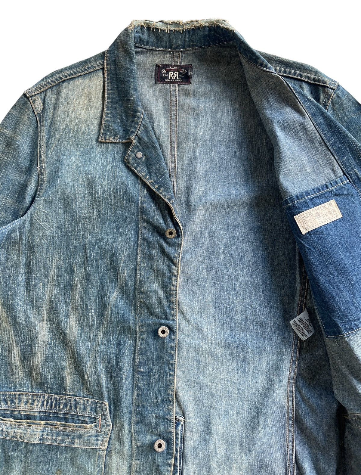 RRL Ralph Lauren RRL Denim Chore Jacket USA Size US L / EU 52-54 / 3 - 16 Thumbnail