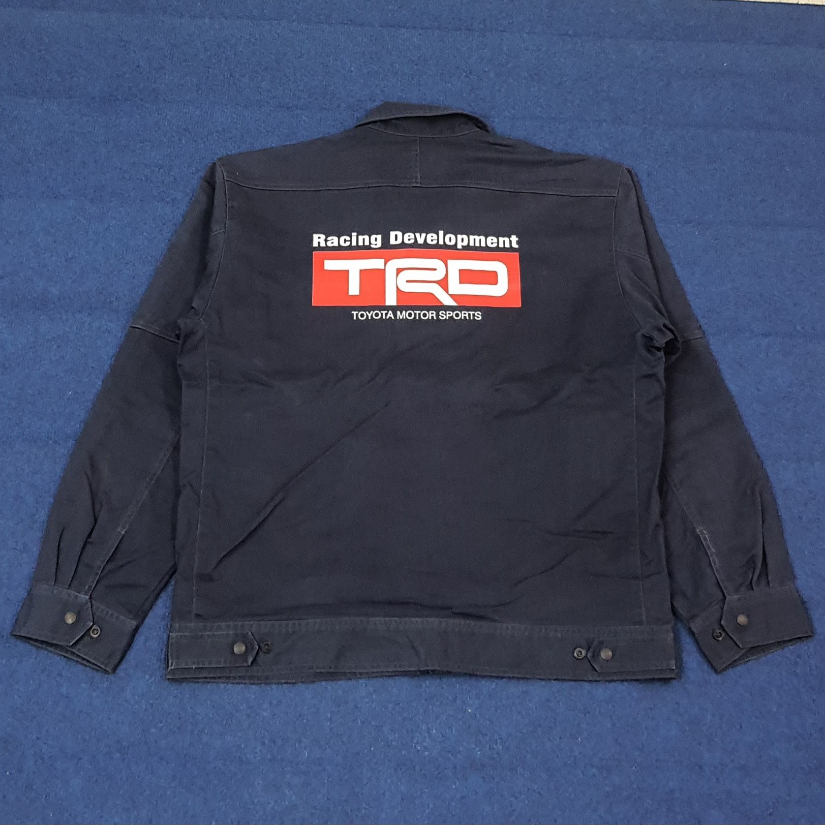 Japanese Brand Vintage TRD Toyota Motor Sports Custom Logo Jacket C257N18 Size US L / EU 52-54 / 3 - 1 Thumbnail