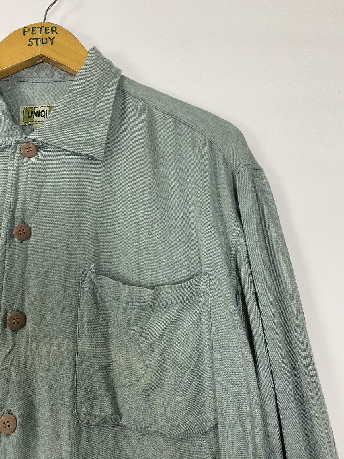 Uniqlo × Vintage Vintage Uniqlo Button Up Size US L / EU 52-54 / 3 - 7 Thumbnail