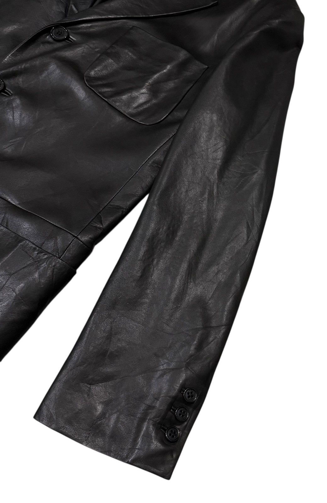 Loewe Vintage Loewe Madrid Lamb Leather Buttons Jacket Size US M / EU 48-50 / 2 - 11 Thumbnail