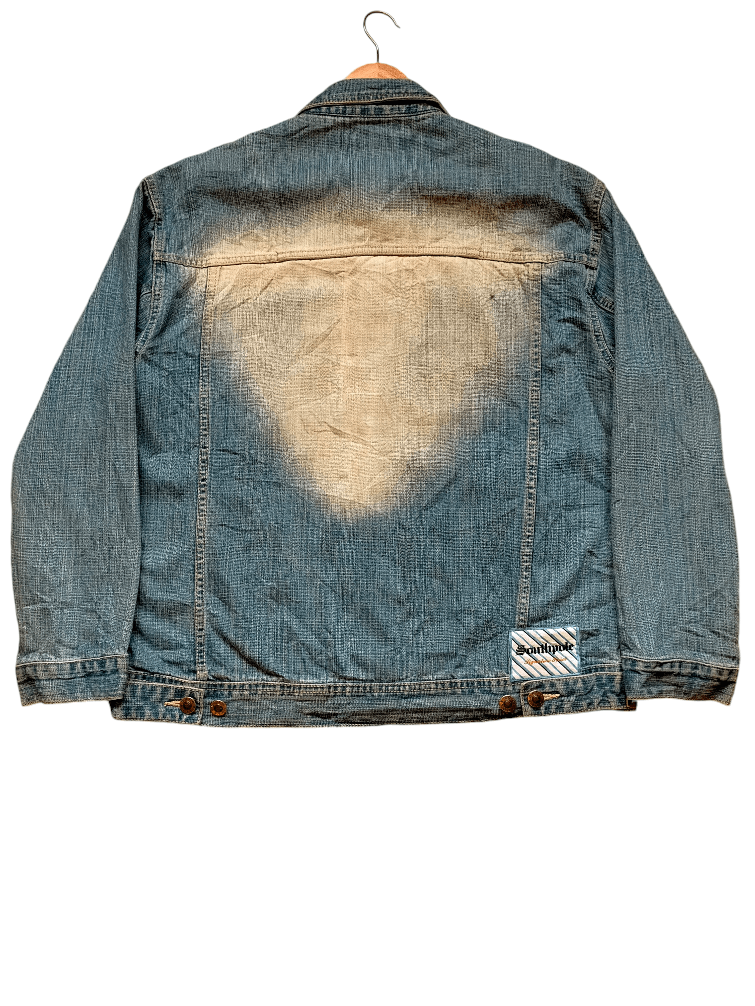 Southpole Southpole Denim Trucker Jacket Jeans Size US XL / EU 56 / 4 - 4 Thumbnail