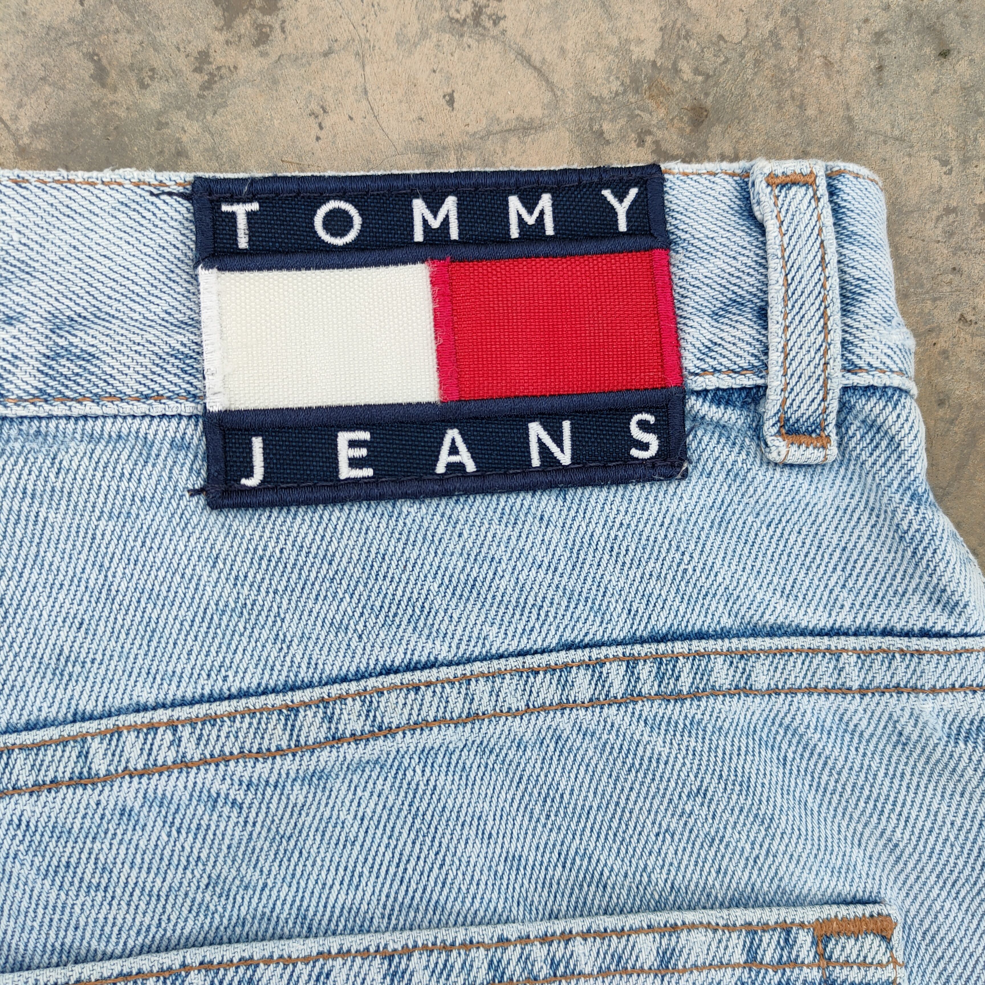 Tommy Jeans VINTAGE TOMMY JEANS FADED DENIM PANTS Size US 34 / EU 50 - 11 Thumbnail