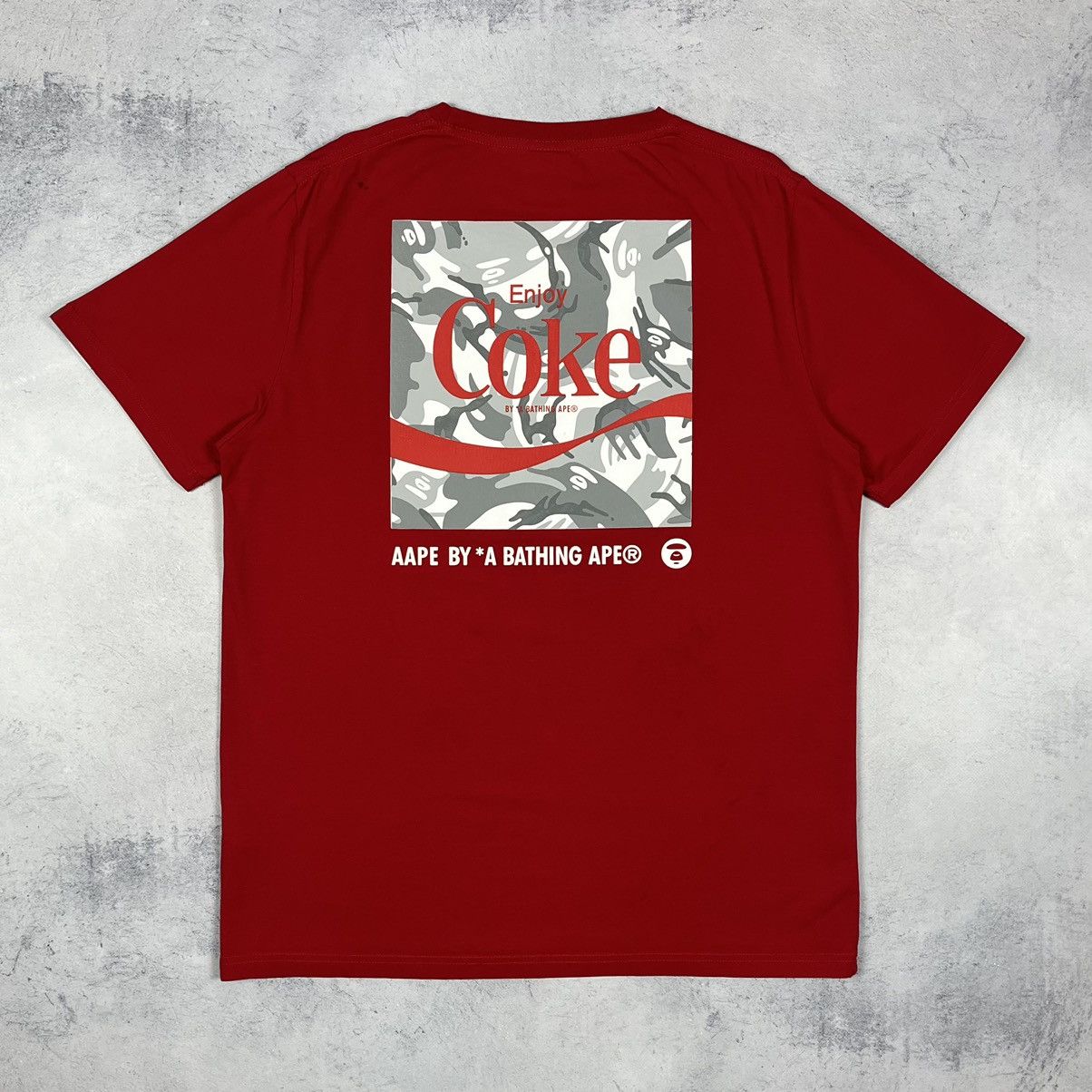 Aape BAPE A Bathing APE x Coca Cola big logo tee Size US L / EU 52-54 / 3 - 14 Thumbnail